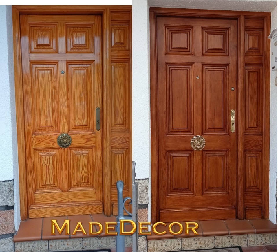 RESTAURACION PUERTA DE ENTRADA