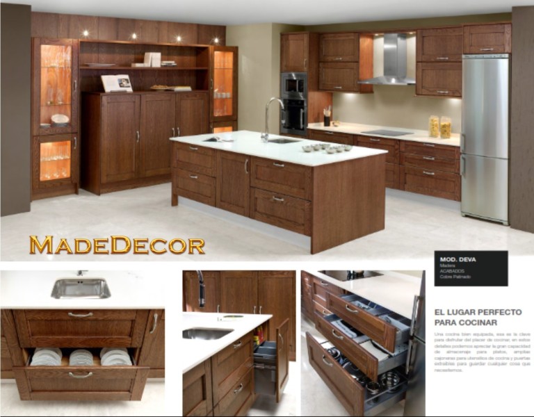 Madera Roble (Plafón rechapado): Deva