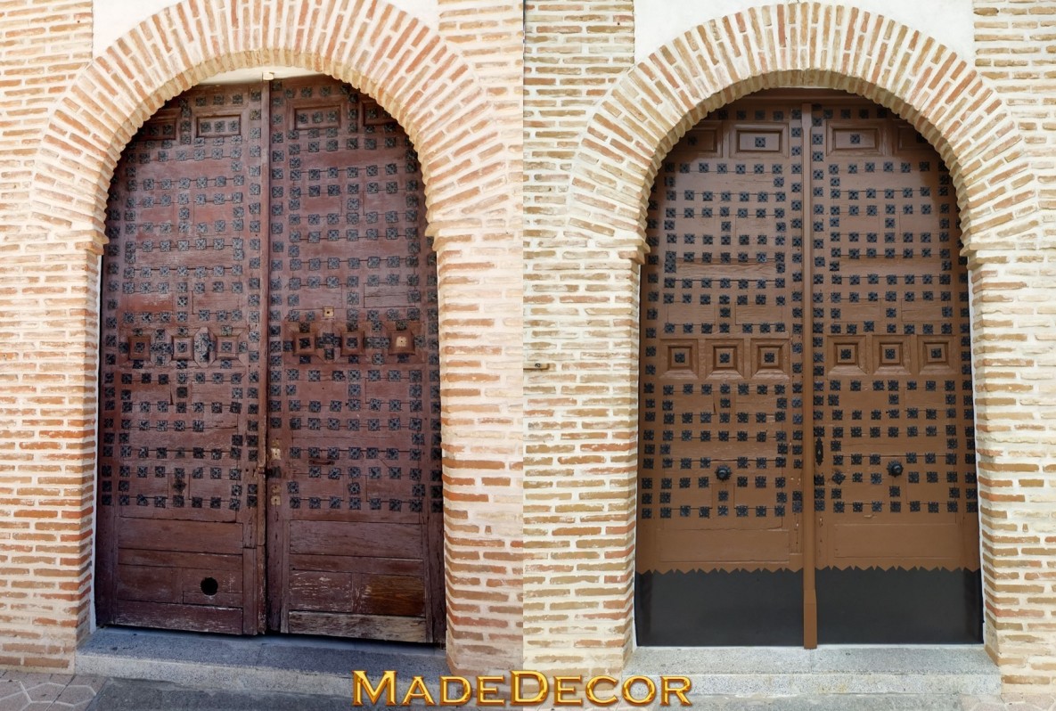 PUERTA PARROQUIA S. XVII-XVIII (2ª ETAPA RESTAURACIÓN)