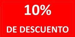 DESCUENTO APLICADO EN TODOS LOS ARTÍCULOS