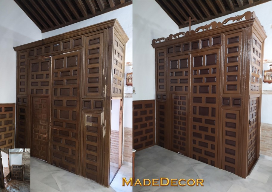 RESTAURACIÓN CANCELA PARROQUIA S. XVII-XVIII