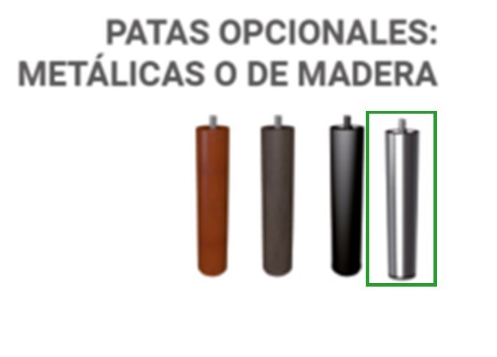 PATAS CROMADAS (BASES Y SOMIERES)