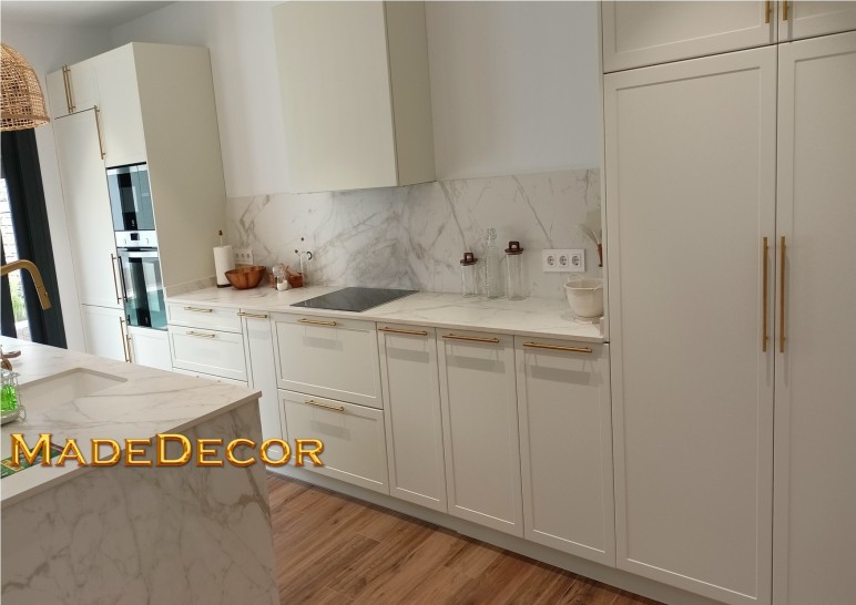 COCINA MAELLA DE 5 CM EN BLANCO ROTO Y TEXAS